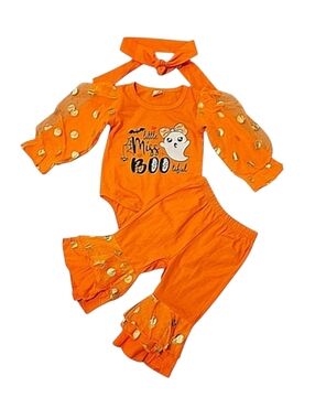 NWOT Boutique 3-PC Halloween Outfit, Size 9-12M